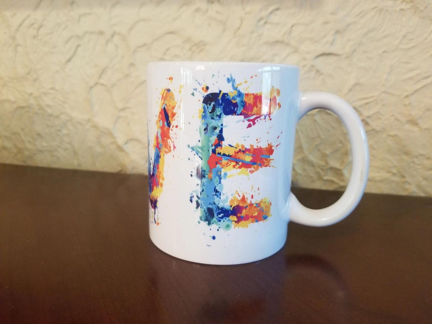 Love Peace Tie Dye Novelty Coffee Mug