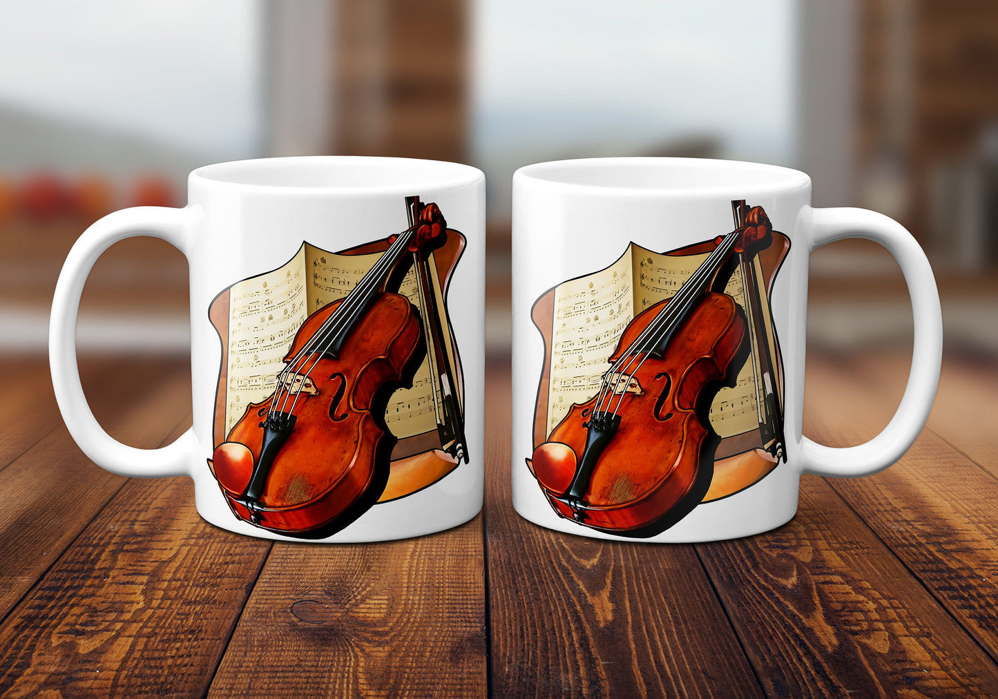 Violin Coffee Mug