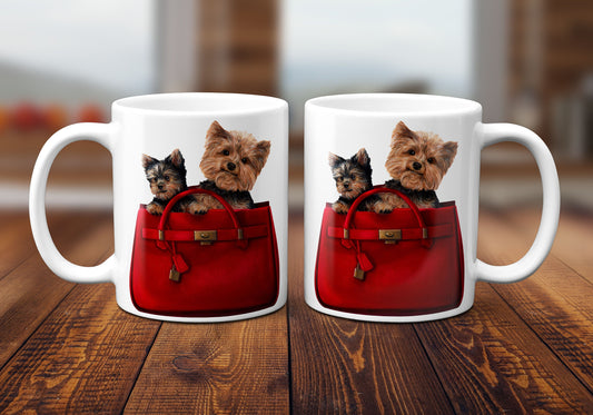 Dogs in a Purse Coffee Mug