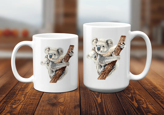 Koala Bear and Baby Coffee Mug