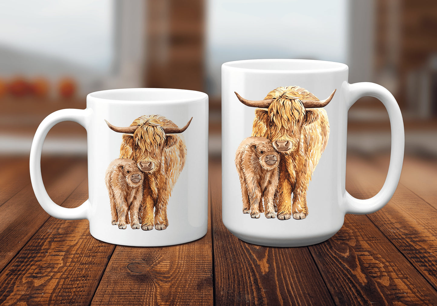 Yak and Baby Coffee Mug