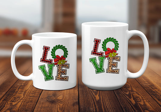 Love Christmas Coffee Mug