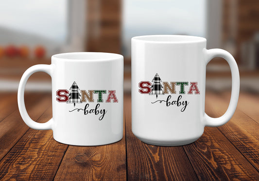 Santa Baby Christmas Coffee Mug